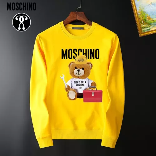 Wholesale Moschino Hoodies Long Sleeved For Men #1276937 $40.00 USD, Wholesale Quality Replica Moschino Hoodies