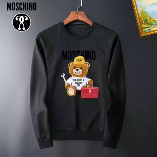 Wholesale Moschino Hoodies Long Sleeved For Men #1276938 $40.00 USD, Wholesale Quality Replica Moschino Hoodies