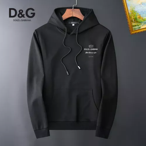 Wholesale Dolce &amp; Gabbana D&amp;G Hoodies Long Sleeved For Men #1276964 $40.00 USD, Wholesale Quality Replica Dolce &amp; Gabbana D&amp;G Hoodies