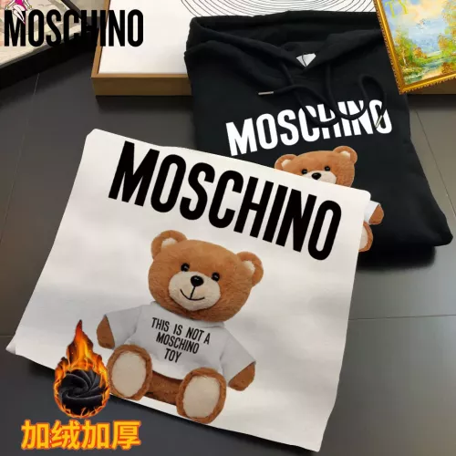 Replica Moschino Hoodies Long Sleeved For Men #1276996 $45.00 USD for Wholesale