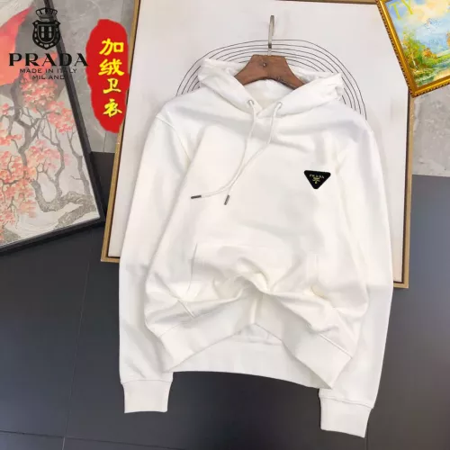 Wholesale Prada Hoodies Long Sleeved For Men #1277003 $45.00 USD, Wholesale Quality Replica Prada Hoodies