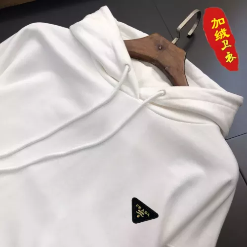 Replica Prada Hoodies Long Sleeved For Men #1277003 $45.00 USD for Wholesale