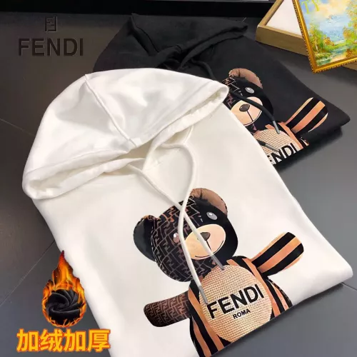 Replica Fendi Hoodies Long Sleeved For Men #1277019 $45.00 USD for Wholesale