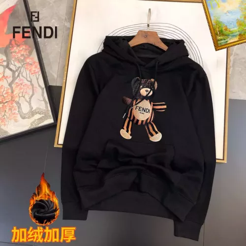 Wholesale Fendi Hoodies Long Sleeved For Men #1277020 $45.00 USD, Wholesale Quality Replica Fendi Hoodies