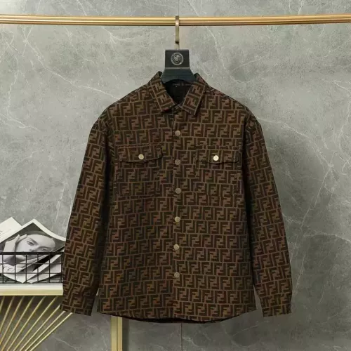 Wholesale Fendi Jackets Long Sleeved For Men #1277040 $52.00 USD, Wholesale Quality Replica Fendi Jackets