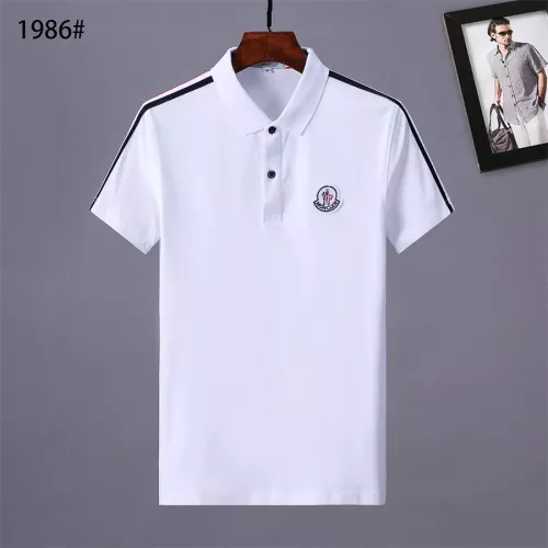 Wholesale Moncler T-Shirts Short Sleeved For Men #1277050 $29.00 USD, Wholesale Quality Replica Moncler T-Shirts