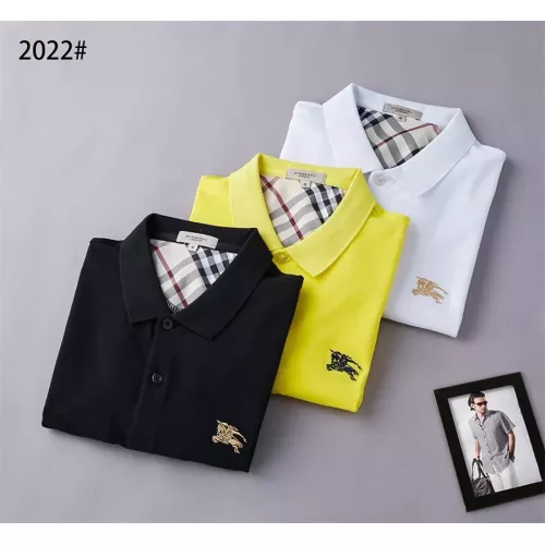 Replica Burberry T-Shirts Short Sleeved For Men #1277052 $29.00 USD for Wholesale