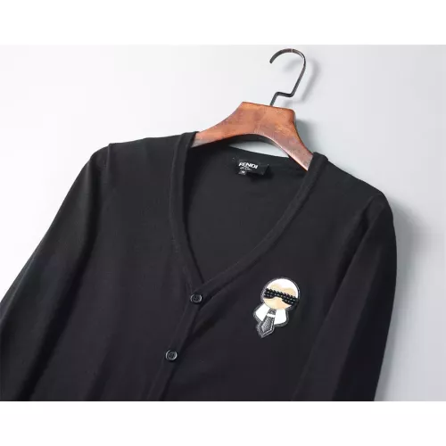 Replica Fendi Sweaters Long Sleeved For Men #1277116 $45.00 USD for Wholesale