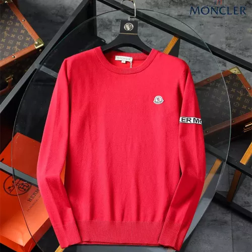 Wholesale Moncler Sweaters Long Sleeved For Men #1277139 $42.00 USD, Wholesale Quality Replica Moncler Sweaters