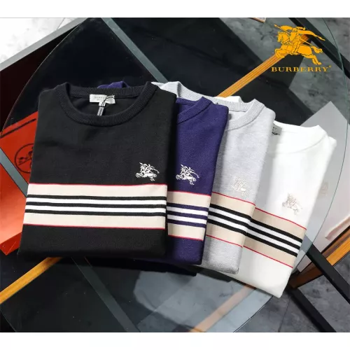 Replica Burberry Fashion Sweaters Long Sleeved For Men #1277149 $42.00 USD for Wholesale