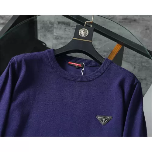 Replica Prada Sweater Long Sleeved For Men #1277151 $42.00 USD for Wholesale