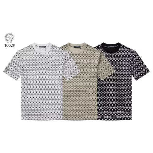 Replica Chrome Hearts T-Shirts Short Sleeved For Unisex #1277161 $29.00 USD for Wholesale