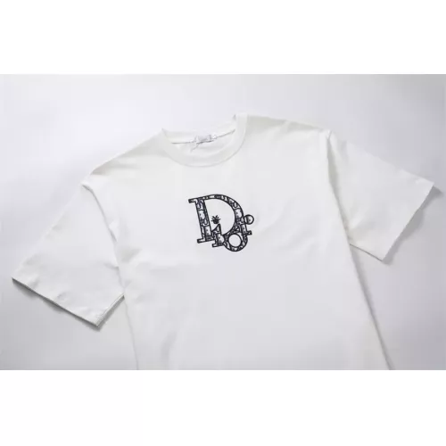 Replica Christian Dior T-Shirts Short Sleeved For Unisex #1277167 $29.00 USD for Wholesale