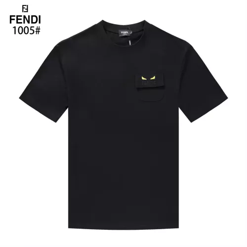 Wholesale Fendi T-Shirts Short Sleeved For Unisex #1277172 $29.00 USD, Wholesale Quality Replica Fendi T-Shirts