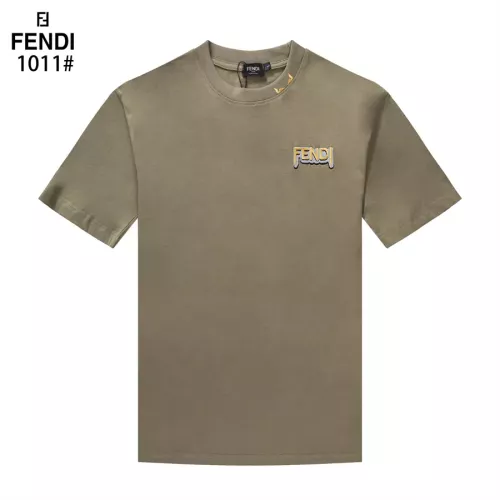 Wholesale Fendi T-Shirts Short Sleeved For Unisex #1277183 $29.00 USD, Wholesale Quality Replica Fendi T-Shirts