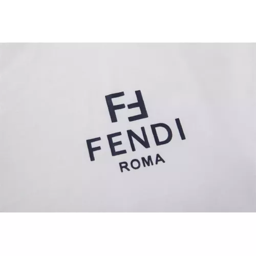 Replica Fendi T-Shirts Short Sleeved For Unisex #1277195 $29.00 USD for Wholesale