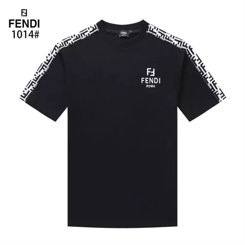 Wholesale Fendi T-Shirts Short Sleeved For Unisex #1277198 $29.00 USD, Wholesale Quality Replica Fendi T-Shirts