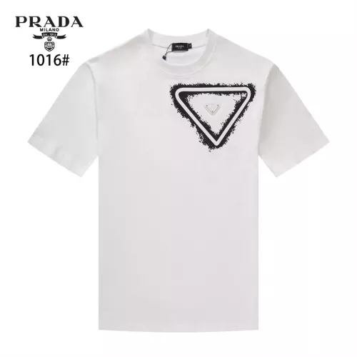 Wholesale Prada T-Shirts Short Sleeved For Unisex #1277202 $29.00 USD, Wholesale Quality Replica Prada T-Shirts