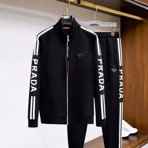 Wholesale Prada Tracksuits Long Sleeved For Men #1277267 $82.00 USD, Wholesale Quality Replica Prada Tracksuits