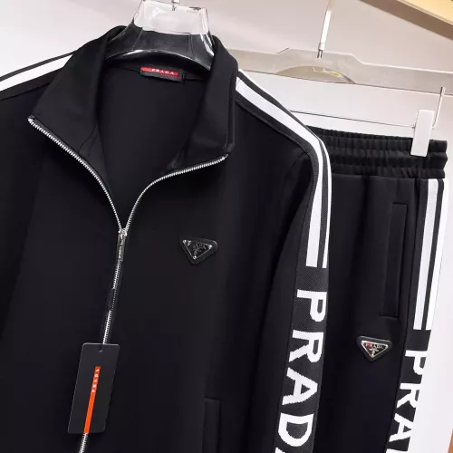 Replica Prada Tracksuits Long Sleeved For Men #1277267 $82.00 USD for Wholesale