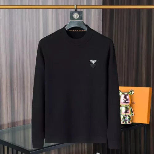 Wholesale Prada Sweater Long Sleeved For Men #1277275 $48.00 USD, Wholesale Quality Replica Prada Sweater