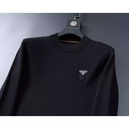 Replica Prada Sweater Long Sleeved For Men #1277275 $48.00 USD for Wholesale