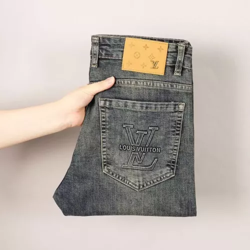 Wholesale Louis Vuitton LV Jeans For Men #1277287 $48.00 USD, Wholesale Quality Replica Louis Vuitton LV Jeans