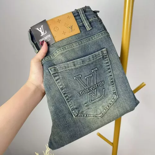 Wholesale Louis Vuitton LV Jeans For Men #1277290 $48.00 USD, Wholesale Quality Replica Louis Vuitton LV Jeans