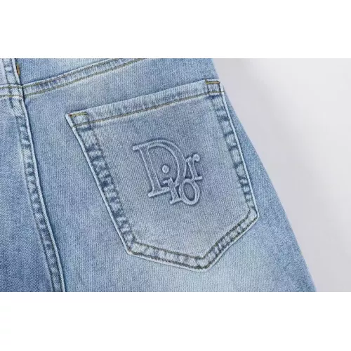 Replica Christian Dior Jeans For Men #1277295 $48.00 USD for Wholesale