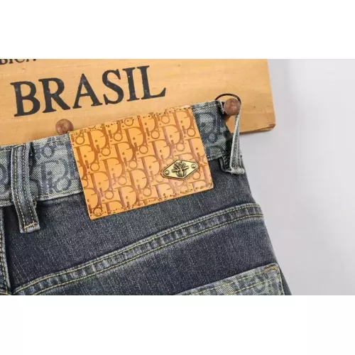 Replica Christian Dior Jeans For Men #1277296 $48.00 USD for Wholesale