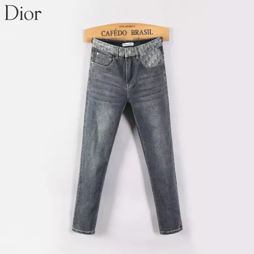 Replica Christian Dior Jeans For Men #1277296 $48.00 USD for Wholesale