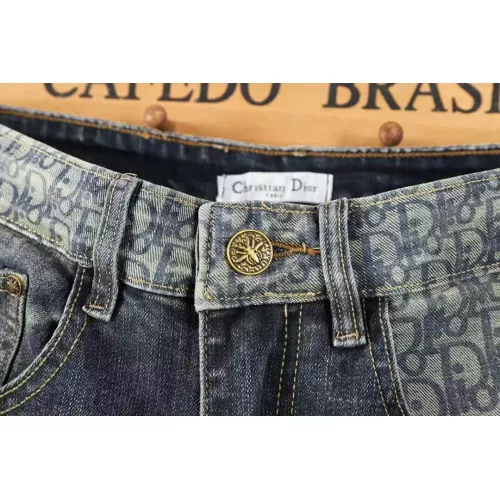 Replica Christian Dior Jeans For Men #1277296 $48.00 USD for Wholesale