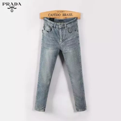 Replica Prada Jeans For Men #1277305 $48.00 USD for Wholesale