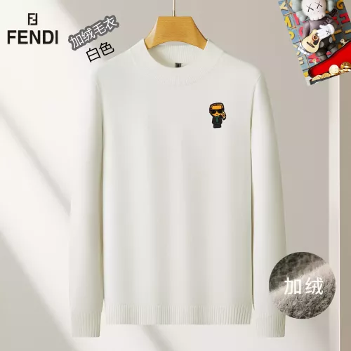 Wholesale Fendi Sweaters Long Sleeved For Men #1277337 $48.00 USD, Wholesale Quality Replica Fendi Sweaters