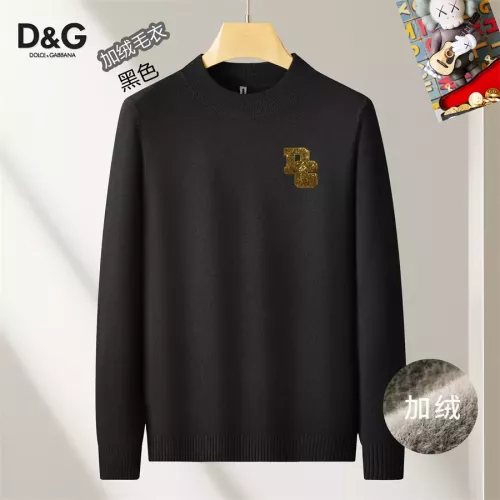 Wholesale Dolce &amp; Gabbana D&amp;G Sweaters Long Sleeved For Men #1277341 $48.00 USD, Wholesale Quality Replica Dolce &amp; Gabbana D&amp;G Sweaters