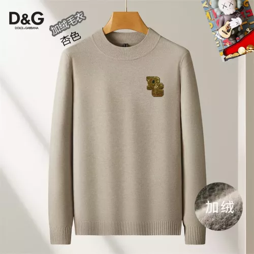 Wholesale Dolce &amp; Gabbana D&amp;G Sweaters Long Sleeved For Men #1277346 $48.00 USD, Wholesale Quality Replica Dolce &amp; Gabbana D&amp;G Sweaters