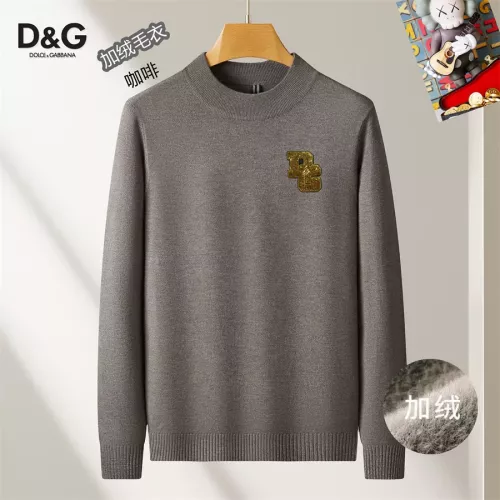 Wholesale Dolce &amp; Gabbana D&amp;G Sweaters Long Sleeved For Men #1277347 $48.00 USD, Wholesale Quality Replica Dolce &amp; Gabbana D&amp;G Sweaters