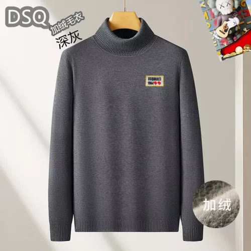 Wholesale Dsquared Sweaters Long Sleeved For Men #1277358 $48.00 USD, Wholesale Quality Replica Dsquared Sweaters