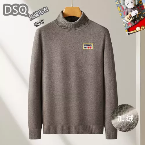 Wholesale Dsquared Sweaters Long Sleeved For Men #1277363 $48.00 USD, Wholesale Quality Replica Dsquared Sweaters