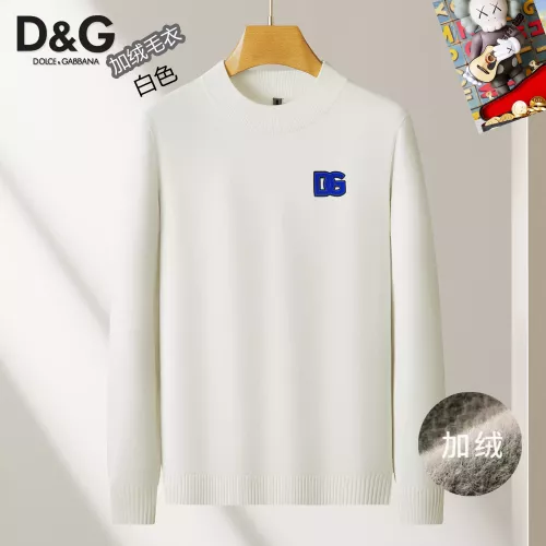 Wholesale Dolce &amp; Gabbana D&amp;G Sweaters Long Sleeved For Men #1277364 $48.00 USD, Wholesale Quality Replica Dolce &amp; Gabbana D&amp;G Sweaters