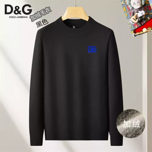 Wholesale Dolce &amp; Gabbana D&amp;G Sweaters Long Sleeved For Men #1277365 $48.00 USD, Wholesale Quality Replica Dolce &amp; Gabbana D&amp;G Sweaters