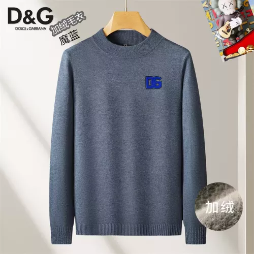 Wholesale Dolce &amp; Gabbana D&amp;G Sweaters Long Sleeved For Men #1277367 $48.00 USD, Wholesale Quality Replica Dolce &amp; Gabbana D&amp;G Sweaters