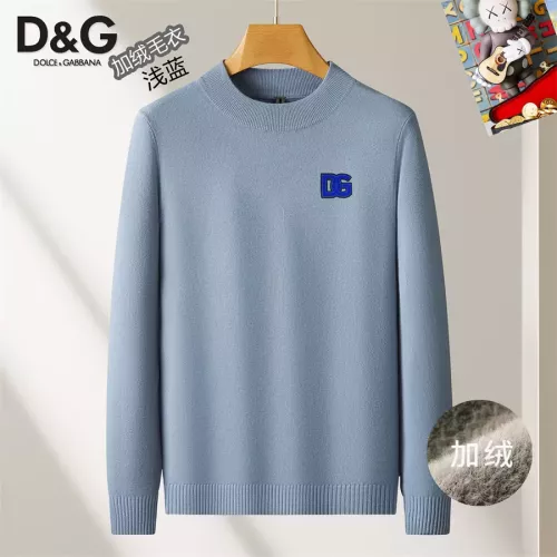 Wholesale Dolce &amp; Gabbana D&amp;G Sweaters Long Sleeved For Men #1277368 $48.00 USD, Wholesale Quality Replica Dolce &amp; Gabbana D&amp;G Sweaters