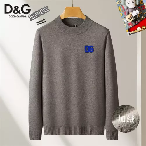 Wholesale Dolce &amp; Gabbana D&amp;G Sweaters Long Sleeved For Men #1277371 $48.00 USD, Wholesale Quality Replica Dolce &amp; Gabbana D&amp;G Sweaters