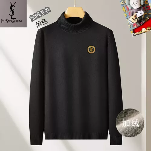 Wholesale Yves Saint Laurent YSL Sweaters Long Sleeved For Men #1277381 $48.00 USD, Wholesale Quality Replica Yves Saint Laurent YSL Sweaters