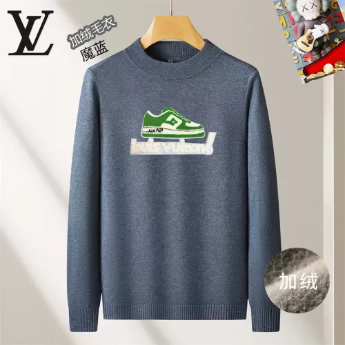 Wholesale Louis Vuitton LV Sweaters Long Sleeved For Men #1277423 $48.00 USD, Wholesale Quality Replica Louis Vuitton LV Sweaters