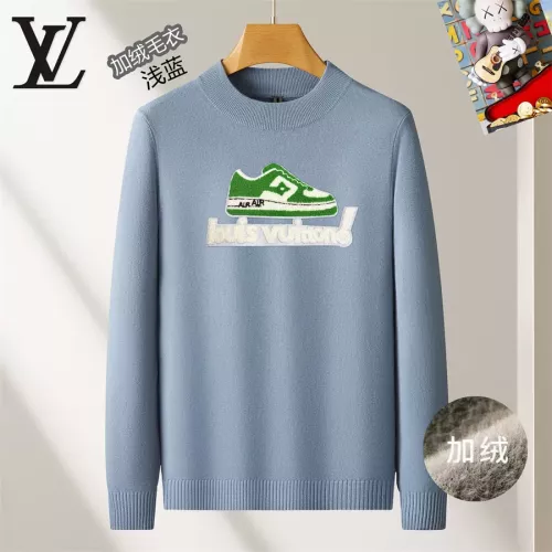 Wholesale Louis Vuitton LV Sweaters Long Sleeved For Men #1277424 $48.00 USD, Wholesale Quality Replica Louis Vuitton LV Sweaters