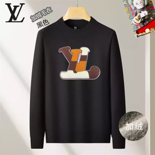 Wholesale Louis Vuitton LV Sweaters Long Sleeved For Men #1277429 $48.00 USD, Wholesale Quality Replica Louis Vuitton LV Sweaters