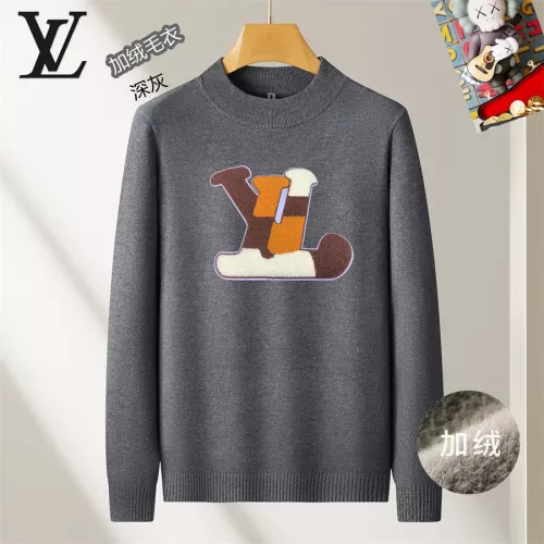 Wholesale Louis Vuitton LV Sweaters Long Sleeved For Men #1277430 $48.00 USD, Wholesale Quality Replica Louis Vuitton LV Sweaters