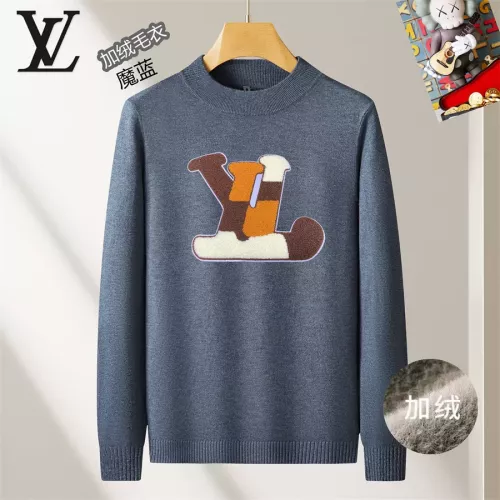 Wholesale Louis Vuitton LV Sweaters Long Sleeved For Men #1277431 $48.00 USD, Wholesale Quality Replica Louis Vuitton LV Sweaters